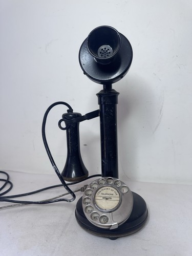 1940 black candlestick - black,