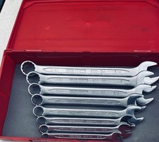 Teng Tools 8-piece AF Comb Combination Spanner Set In Storage Case