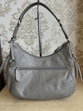 Tula By Radley Handbag Beige Leather Shoulder Bag. New