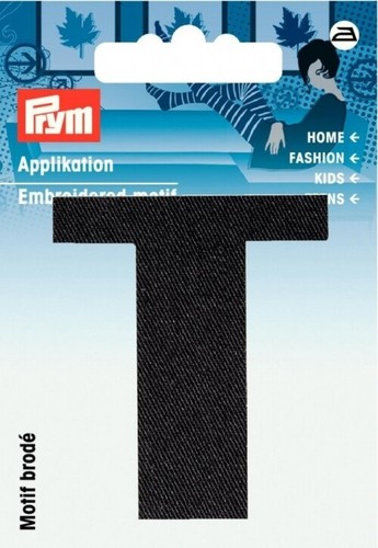 Prym alphabet letter patch - alphabet,