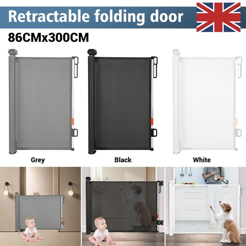 Retractable baby gate 300cm - gate, 86-300cm