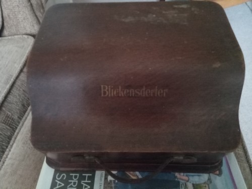 Antique blickensderfer 7 - antique,