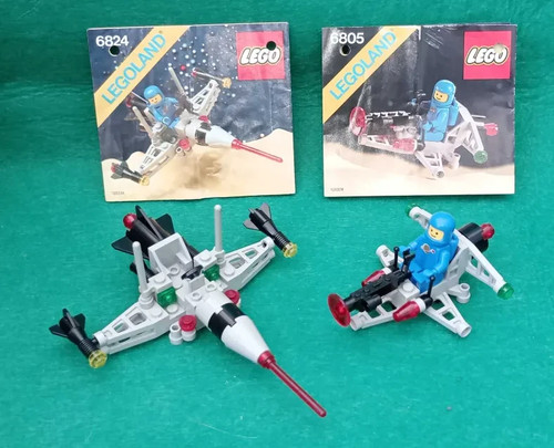 1980s lego sets 6805 - 2x,