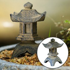 Small Stone Pavilion Ornaments Chinese Pagodas for Garden Miniature Decoration