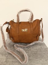 Nica Cassie Tan faux leather