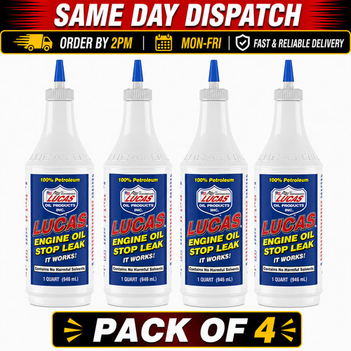 Lucas oil engine stop - engine, leak