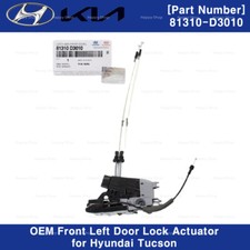81310D3010 Genuine Front Door Lock Latch Actuator Left for Hyundai Tucson 16-21