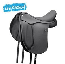 Wintec 500 Pony Synthetic Dressage Saddle Adjustable Hart Cair Black 15/16" NEW