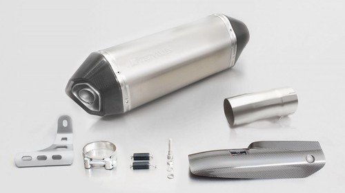 Silencer with heat - heat, shield