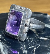 Southwestern Amethyst Ring