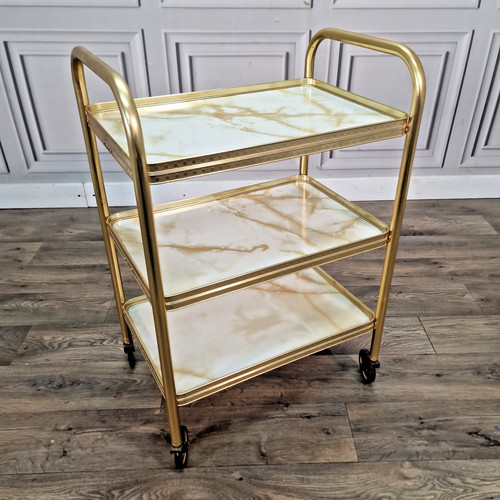 Vintage drinks tea trolley - tea,