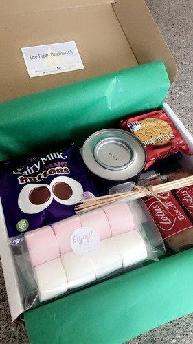 Mores making kit with - s’mores,