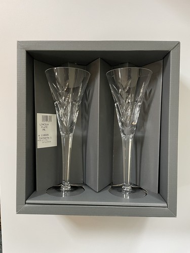 Waterford crystal flutes - crystal,