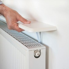 Easy Fit Radiator Shelf – No Drilling, Heat Reflective, White – 24" / 36" / 45.5