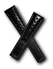 Black sports perforated