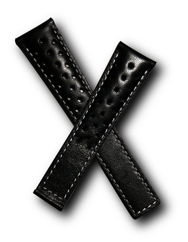 Black sports perforated