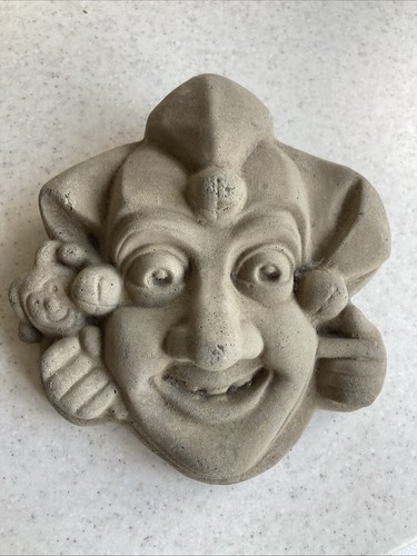 New stone jester - jester, garden