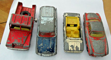 Lot of 4 Vintage Corgi Cars