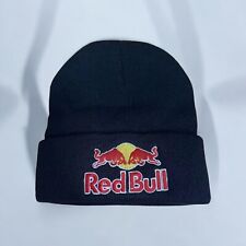 Red Bull Beanie (High Quality) Black Embroidered Logo Hat
