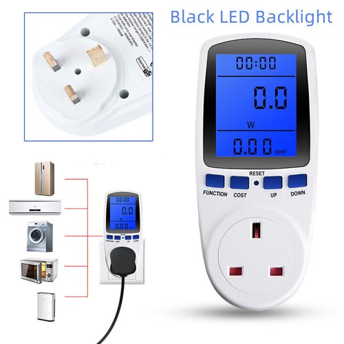 Lcd power meter plug in - power,