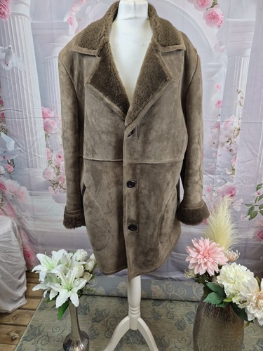 Vintage men real - real, sheepskin