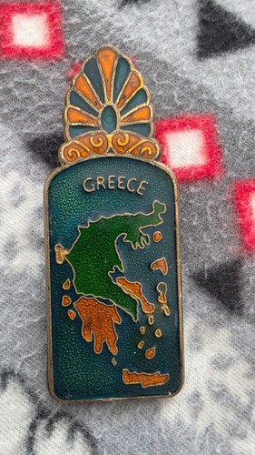 Vintage greek enamel - vintage,
