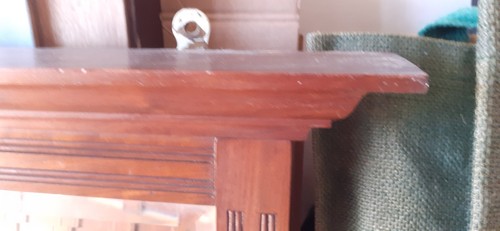 Antique mirrors over mantle - mirrors,