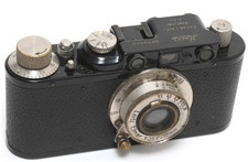 Vintage Leica II camera BLACK