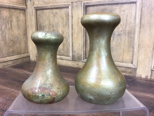 Vintage brass capstan - brass,
