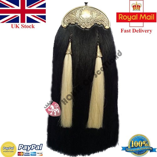 Long black horse - black, kilt