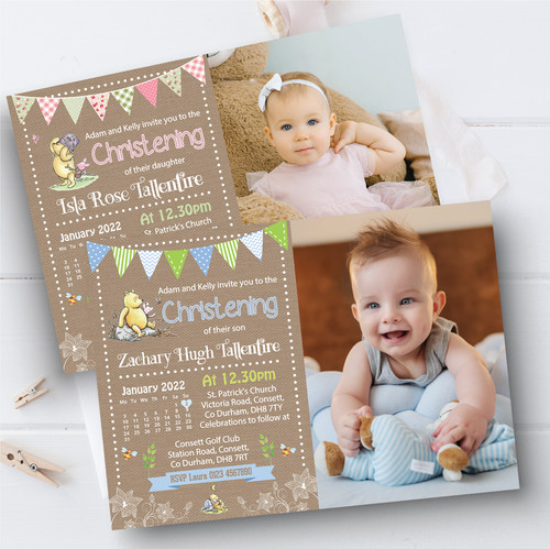 Personalised winnie the pooh - winnie,