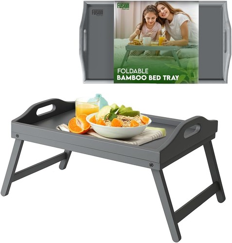 Bamboo lap tray wooden serving - lap,