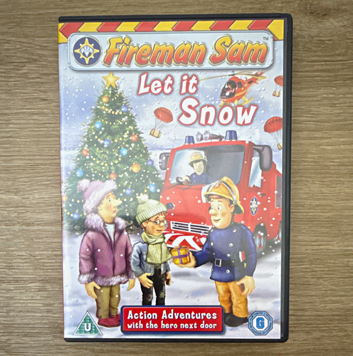 Fireman sam let snow dvd - sam:,