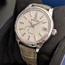 Grand Seiko Sbga293 Cream Men's Watch Spring Drive Mint Condition 40mm Full Set