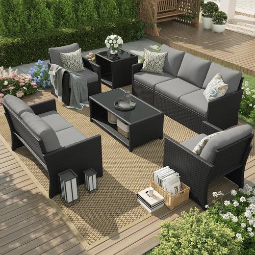 Patio furniture set with - patio, two