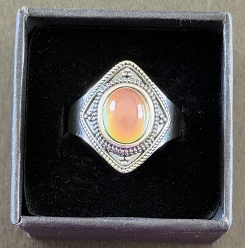 Vintage style silver - style, oval