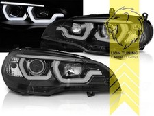 LTG Pair LED DRL 4D Headlights