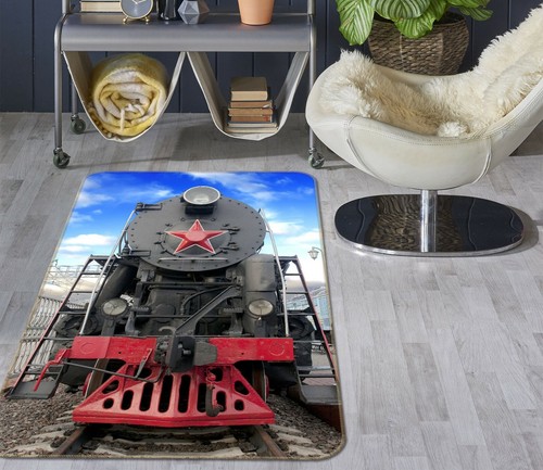 Red star train - 3d,
