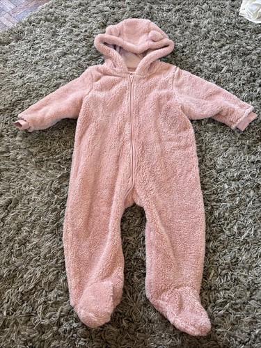 Next baby girls pink - pink, fluffy