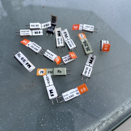 35mhz crystals radio - crystals,