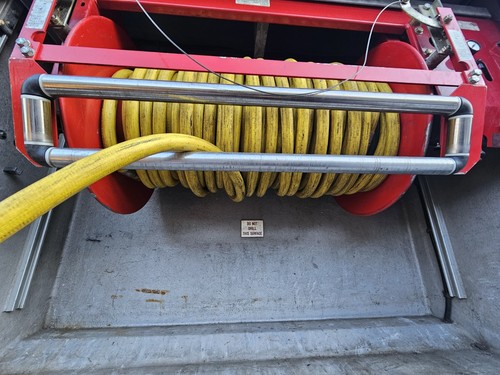 Fire truck hose pipe - fire, air