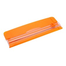 12 Inch Paper Cutter, A4 Size Portable Paper Trimmer Slicers Tool, Orange