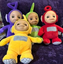 Teletubbies Talking Soft Toy Plush Figures Bundle Complete Set of 4 - 2017