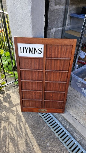 Methodist church hymn board - church,