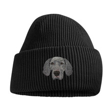 WEIMARANER BEANIE HAT. UNISEX