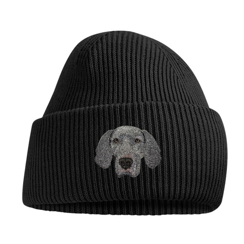 Weimaraner beanie hat - beanie, unisex