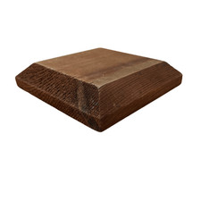 Wooden Fence Post Caps for