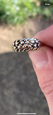 9ct gold vintage keeper ring