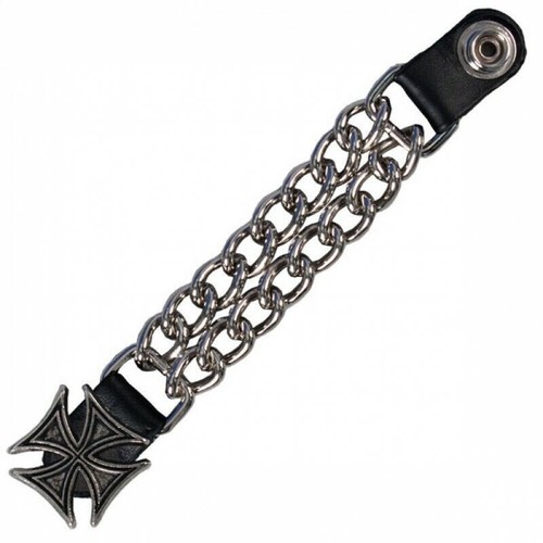 Iron cross button black - iron,