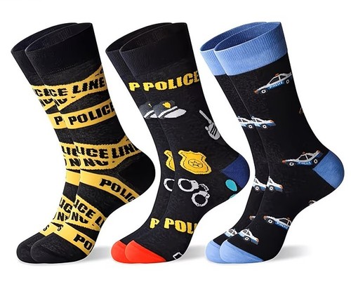 Police novelty socks - socks, uk